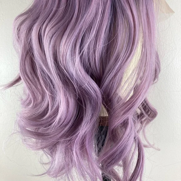 Purple Black Hair Wig
